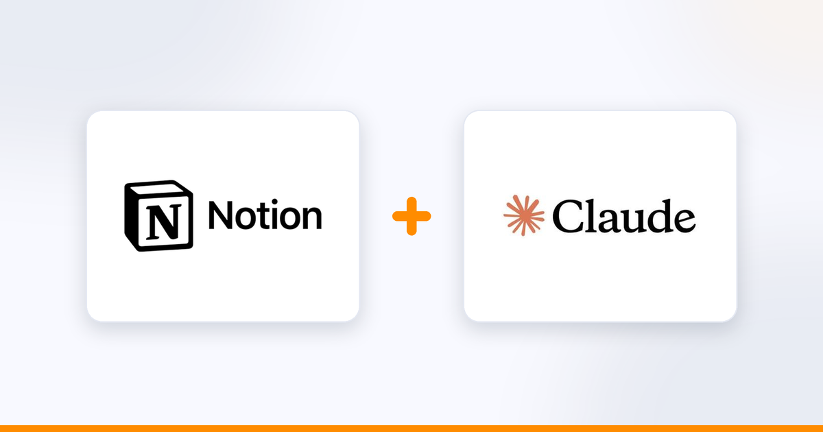 Notion and Claude, side by side — where a business's working knowledge lives, and the AI that helps you use it